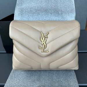 Saint Laurent LouLou Toy Strap in Quilted Leather. Retails for $1990